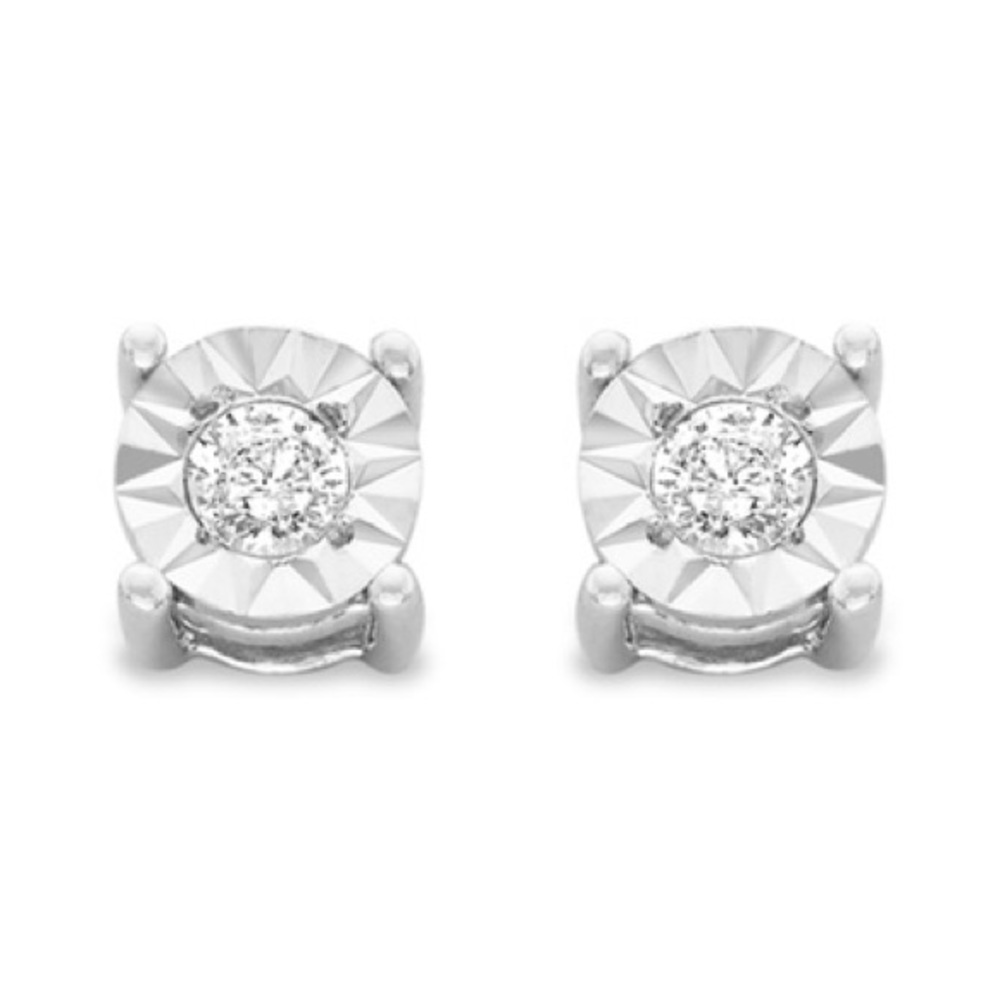 SALE 💎 Sterling silver 1/10 cttw stud earrings